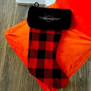 Harley Davidson Christmas  stocking